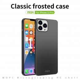 Frosted PC Ultra-thin Hard Case f. iPhone 13 Mini (Black)