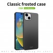 Frosted PC Ultra-thin Hard Case f. iPhone 14 (black)