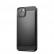 Brushed Texture Carbon Fiber TPU Phone Case f. iPhone 14 Black