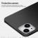Frosted PC Ultra-thin Hard Phone Case f. iPhone 15 (Black)