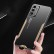 TPU Hybrid Metal Phone Case f. Galaxy A35 5G (Silver)