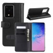 Horizontal ECHTLEDER Case m. Holder & Card Slots & Wallet f. Galaxy S20 Ultra (Black)1