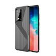 S-Shaped Soft TPU Protective Cover Case f. S20 Ultra (Black)1