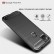 Brushed Texture Carbon Fiber Shockproof TPU Case f. Google Pixel 4a (Black)