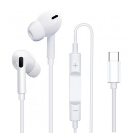 Wired In-Ear TPE Wire Silicone Earmuffs Earphones, Interface: Type-C/USB-C